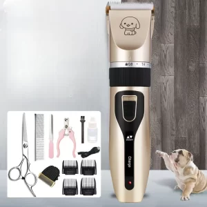 Electric Dog Clippers Professional Pet Hair Trimmer Dogs Grooming Hairdresser Hair Cutter Cat Hair Cutting Remover Machine Kit